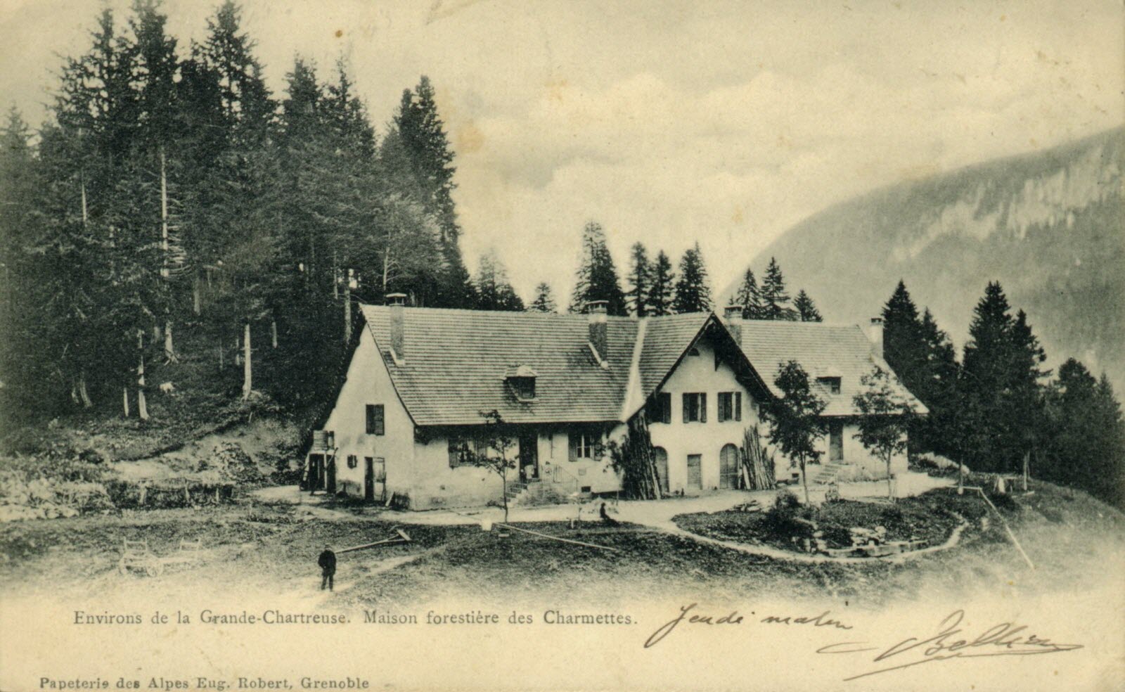 vieille photo chalet